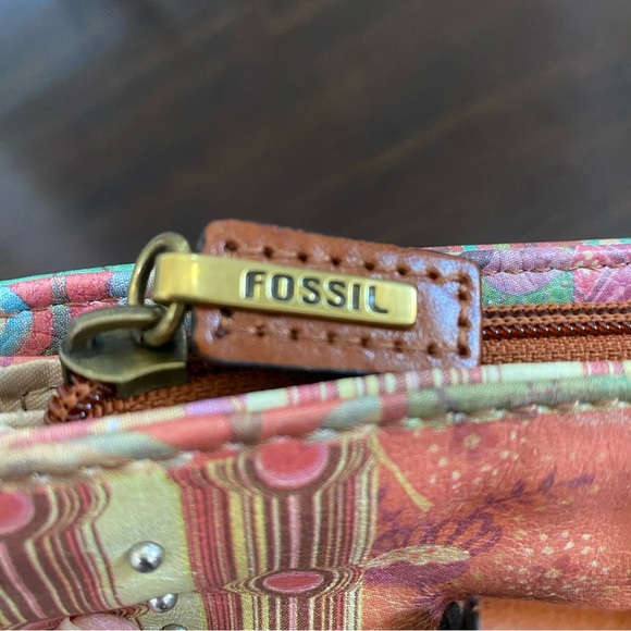 Fossil Women's Multicolor Handbag With Logo Key Design One Size - Picture 2 of 10